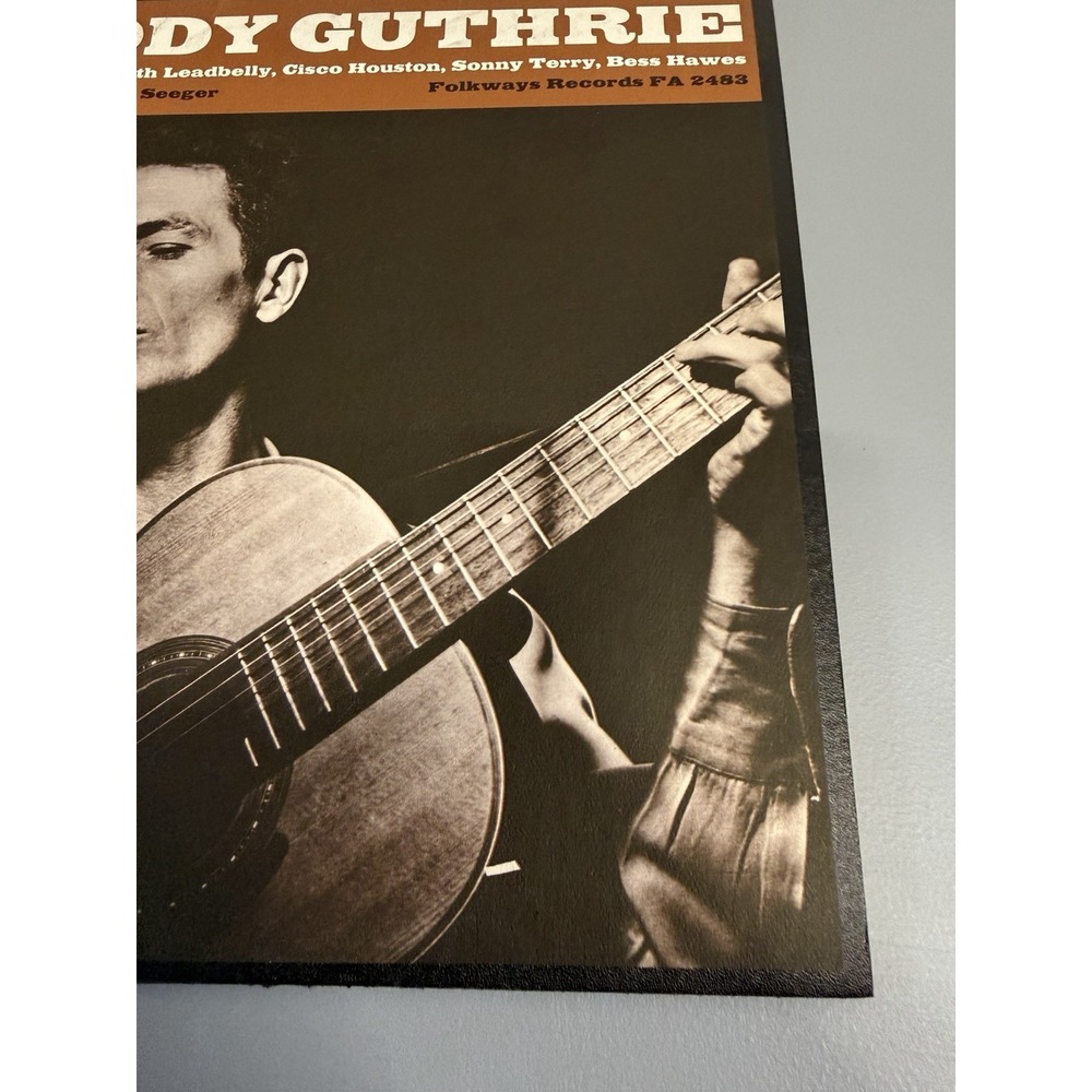 1962 VG 12" LP: WOODY GUTHRIE SINGS FOLK SONGS, FOLKWAY FA 2483 Leadbelly, Terry - Picture 4 of 16